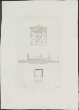 Pl. 16. F. I. Plan du temple: ...
