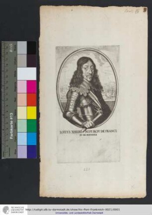 Louys XIII Du Nom Roy De France Et De Navarre