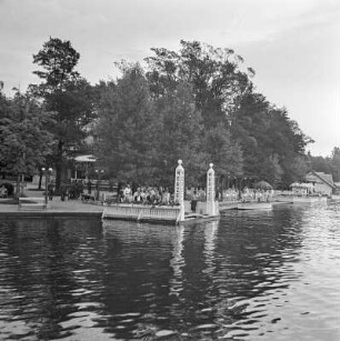 Anlegestelle am Werzerstrand in Pötscherach am Wörthersee