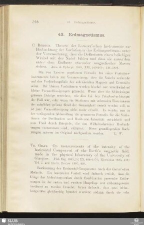 43. Erdmagnetismus