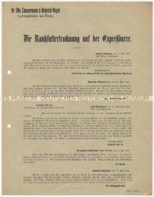 Kundengutachten über Trockenapparate für landwirtschaftliche Produkte