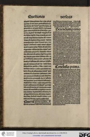 Queritur septimo utrum felicitas sit maximum bonum et per se sufficiens, arguitur primo quod non...