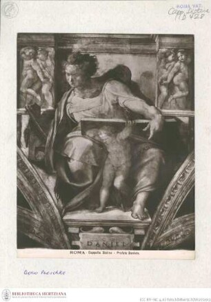 Sixtinische Decke, Propheten und Sibyllen, Daniel