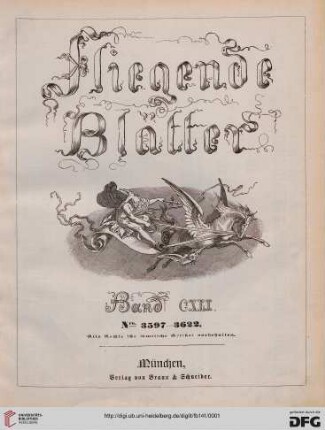 141: Fliegende Blätter