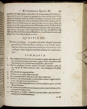 Quæstio XII. - Quæstio XVII.