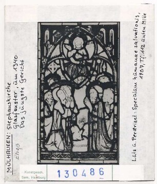 Mühlhausen, Stephanskirche: Jüngstes Gericht, um 1340