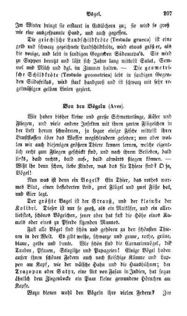 Von den Vögeln (Aves)