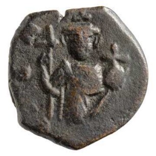 Münze, Follis, 643 / 644