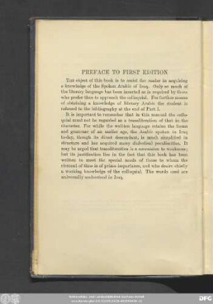 Preface To First Edition