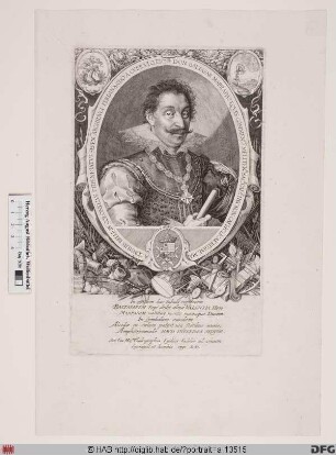 Bildnis Don Baltasar Marradas (Maradas) (1621 Reichsgraf)