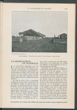 Cuba ilustrada. Estación de ferrocarril de los Palacios, Pinar del Río. [Fotografía]
