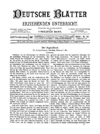 Der Jugendhort : (Fortsetzung)