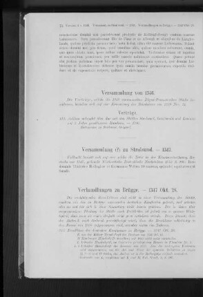Versammlung (?) zu Stralsund. - 1347.