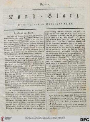 Nr. 101-104 (18. Dezember - 28. Dezember 1820)