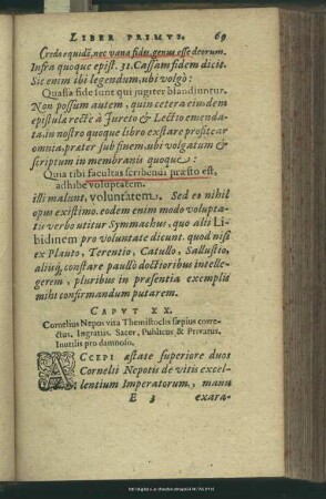 Caput XX. Cornelius Nepos vita Themistoclis saepius correctus