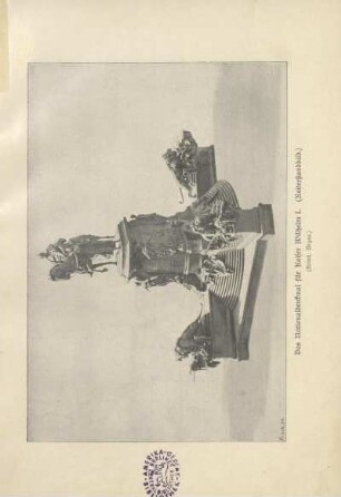 Das Nationaldenkmal für Kaiser Wilhelm I. (Gesamtansicht.) (Reinh. Begas.)