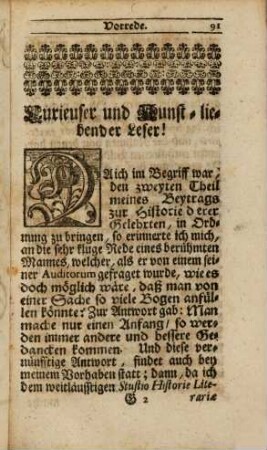 Friederich Roth-Scholtzens, Herrnstadio-Silesii, Beytrag zur Historie derer Gelehrten. 2