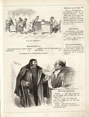 "Schlechtes Gewissen" "Bündige Auskunft"