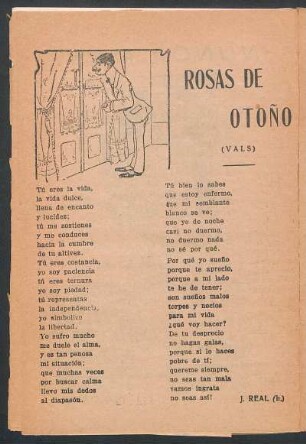 Rosas de otoño : (Vals)