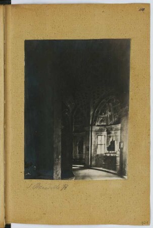San Benedetto in Polirono, San Benedetto Po: Innenansicht (aus: Skizzen- und Fotoalbum 5)