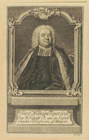 Bildnis des Jacob Willhelm Feuerlein