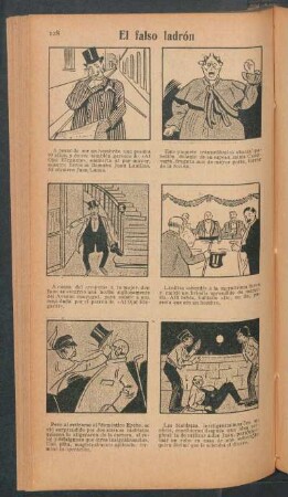 El falso ladrón - [Cómic]