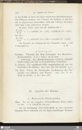 21. Quellen der Wärme
