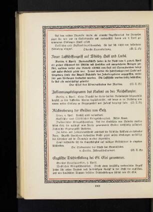 Englische Trichterstellung bei St. Eloi genommen.