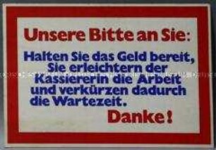 Werbeschild "ALBRECHT Kaffee Gold"