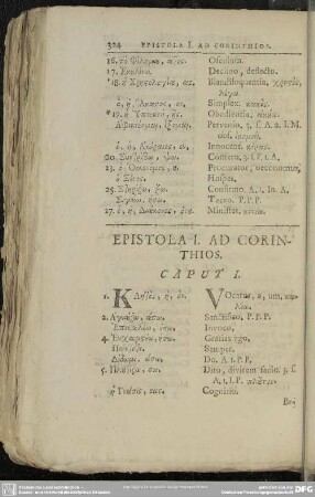 Epistola I. Ad Corinthios