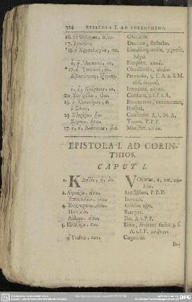 Epistola I. Ad Corinthios