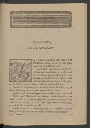 Capítulo XXIX - Fe que no engaña