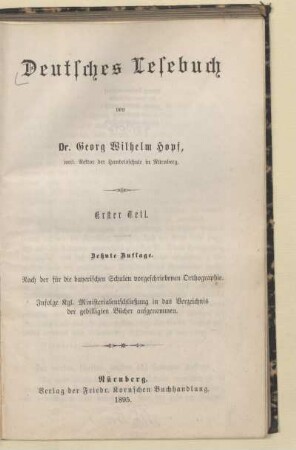 Teil 1, [Schülerbd.]: [Teil 1, [Schülerbd.]]