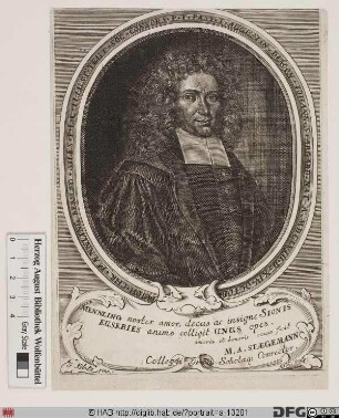 Bildnis Johann Christoph Männling (Mennling)