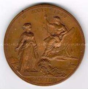 Medaille zum 100. Geburtstag von Kaiser Napoleon I.