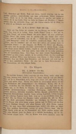 10. Die Allegorie