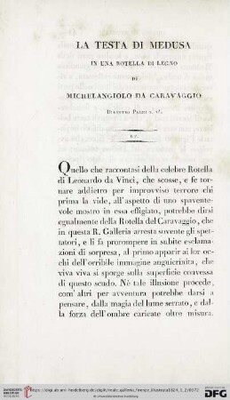 La Testa di Medusa in una Rotella di Legno di Michelangelo da Caravaggio