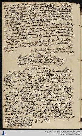 Brief von Erzherzog Karl Ludwig von Österreich an Franz Karl Grieshaber (13.04.1859)
