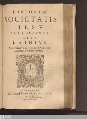 Pars Secvnda: Pars Secvnda, Sive Lainivs
