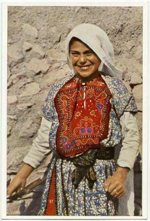 Arab Peasant Girl. Jeune Paysante arabe. Arabisches Bauernmädchen