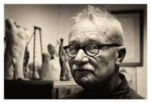 AXEL WUNSCH IN SEINEM ATELIER