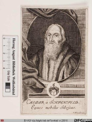 Bildnis Caspar von Schwenckfeld