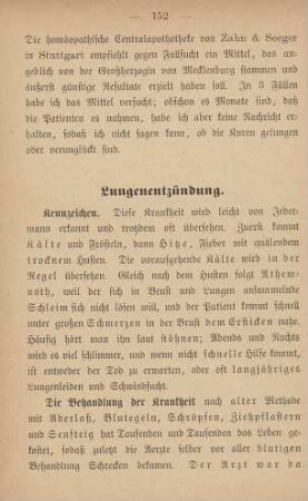 Lungenentzündung