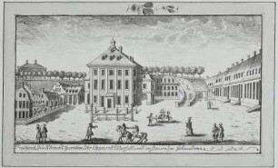 Prospect, des Kleinen Opernhaus, der Aparelle, Ausfalls, und anstossenden Gebaeuden