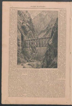 [Vista del] Puente del Infiernillo.