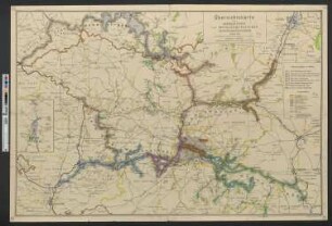 Übersichtskarte der Märkischen und Mecklenburgischen Wasserstraßen