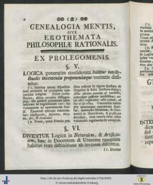 Ex Prolegomenis.