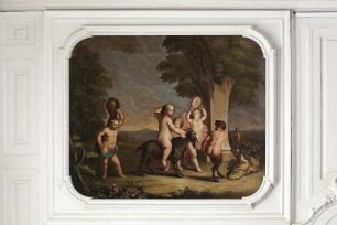 Supraporte: Spielende Putti