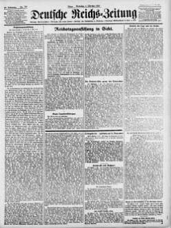 Deutsche Reichs-Zeitung. 1871-1934