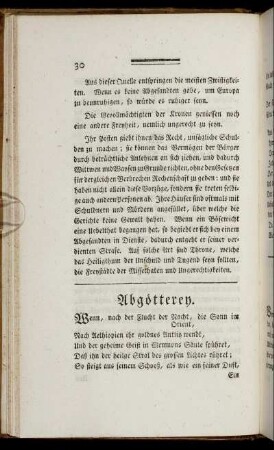 Abgötterey